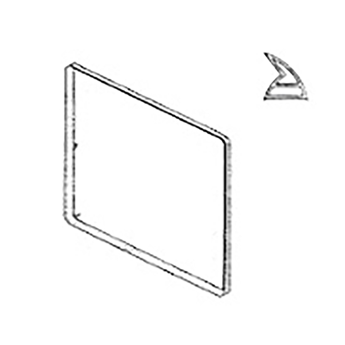 GUARNIZIONE FORNO PER ARISTON MM 1420 - A0255 - immagine 1
